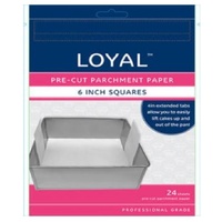 Pre-Cut Paper with Tabs Square 150mm/6 inch, 24 Sheets