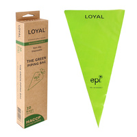 Loyal Bakeware Biodegradable Green Piping Bag 18"/46cm Pkt of 10
