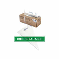 Loyal Bakeware Biodegradable Clear Piping Bag 12"/30cm Box of 100