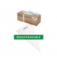 Loyal Bakeware Biodegradable Clear Piping Bag 15"/38cm Box of 100