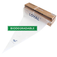Loyal Bakeware Biodegradable Clear Piping Bag 22"/55cm Box of 100