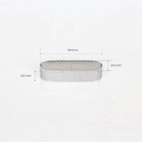Loyal Bakeware Perforated Tart Ring Oval (94x28mm)