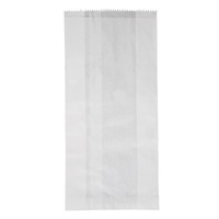 Extra Large White Paper Bread Bag 420mm x 200mm Pack of 500