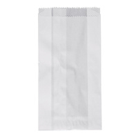 1SO White Satchel Glassine Paper Bag 185mm x 100mm Pack of 500