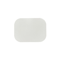 Rectangular White Polycoated Lid 200x150mm Ctn of 330