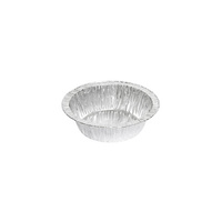 Round Foil Single Serve Pie Container 200mL Ctn of 2000