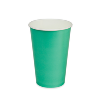  Cold Paper Cup 16oz / 475mL Aqua Ctn of 1000