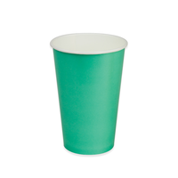  Cold Paper Cup 16oz / 475mL Aqua Pkt of 50