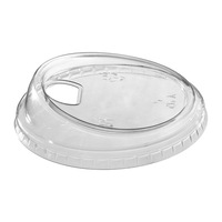 Clear Plastic Sipper Lid for 15-24oz Cups Ctn of 1000