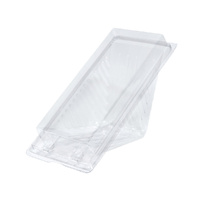 Large Sandwich Wedge Clear 170mm x 84mm x 85mm Pk of 100