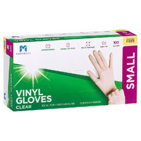 Gloves, Powder Free Vinyl Small Pack of 100