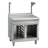 Waldorf BT8900S-CB Bench Top Cabinet Stand w Salamander Support 900mm