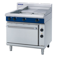 Blue Seal Evolution E506B 2/1 Size Electric Static Oven 2 Radiant Elements w 600mm Griddle