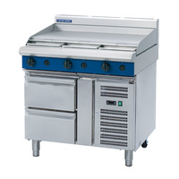 Blue Seal Evolution E516A-RB Refrigerated Base Electric 900mm Griddle