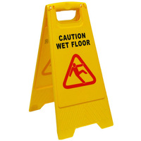 A-Frame Sign "Caution Wet Floor"