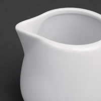 Olympia Whiteware Cream & Milk Jugs 228ml Pk of 12