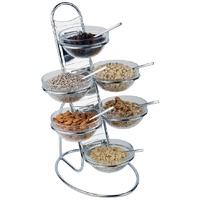 APS Counter Display 6 Bowl Presentation Stand 300x300x480mm