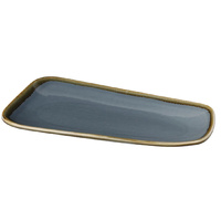 Olympia Kiln Plate Platter 335mm Ocean Blue Pkt 4