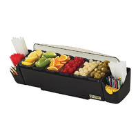 San Jamar 6 Tray Condiment Garnish Dispenser