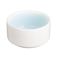 Olympia Fondant Dipping Dish Aqua 70mm Pack of 12