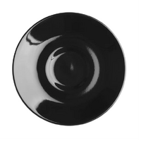 Olympia Cafe Espresso Saucer 115mm Black Pk of 12