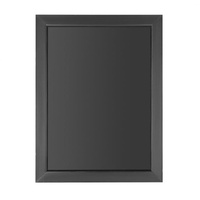 Olympia Wallboard Black Wooden Frame 450x600mm