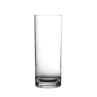 Olympia Kristallon Polycarbonate Hi Ball Glasses Clear 360ml Pack of 6.