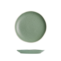 Olympia Chia Plate Green 205mm Pkt 6