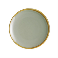 Olympia Kiln Moss Round Coupe Plates 180mm (Pack of 6)