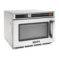 Apuro Heavy Duty Programmable Commercial Microwave 17L