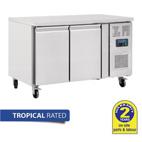 Polar Benchtop 2 Door Fridge 282L Tropical