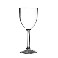 Polycarbonate Wine Glasses 190ml Carton of 50