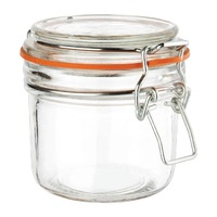 Vogue Clip Top Preserve Jars 200mL Set of 6