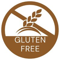 Allergy Food Label Gluten Free, Roll of 1000