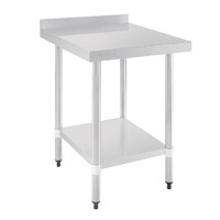Vogue S/S Prep Bench Undershelf & Splash Back, 700x600x900mm