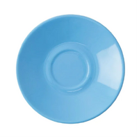 Olympia Cafe Espresso Saucer Blue 115mm Box of 12