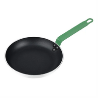Hygiplas 20cm Aluminium Non-stick Teflon Platinum Plus Frying Pan with Green Handle