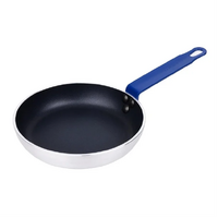 Hygiplas 20cm Aluminium Non-stick Teflon Platinum Plus Frying Pan with Blue Handle 