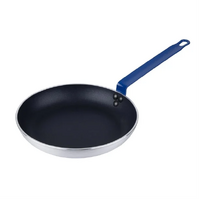 Hygiplas 28cm Aluminium Non-stick Teflon Platinum Plus Frying Pan with Blue Handle