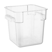Hygiplas Polycarbonate Square Storage Container 3.5Ltr 