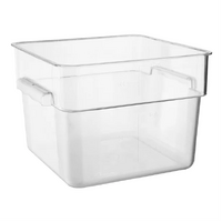 Hygiplas Polycarbonate Square Storage Container 10 Litre