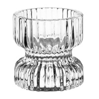 Olympia Glass Tealight/Candle Holders. Set of 6