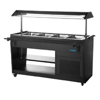 Polar G-Series Refrigerated Buffet Bar Black