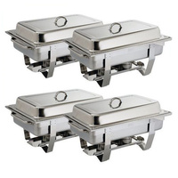 Olympia Chafer Chafing Dish 1/1 4 Pack