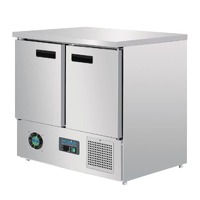 Polar G-Series 2 Door Counter Fridge 200L