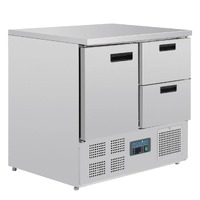 Polar G-Series 1 Door 2 Drawer Counter Fridge