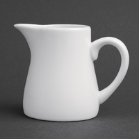 Olympia Whiteware Cream & Milk Jugs 305ml With handle Pack of 6