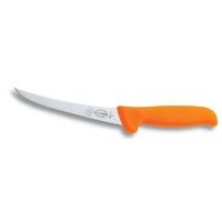 F.Dick MasterGrip Boning Knife, Stiff, Curved Blade, 15cm, Orange