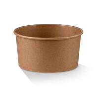 PE Coated Kraft Salad Bowl 42oz Ctn of 300