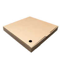 Pizza Box 11 inch Kraft Brown Ctn of 100